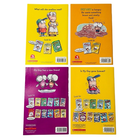 New 4 Books Fly Guy Children's Softcover Book set. Scholastic, by Tedd Arnold - Picture 2 of 6